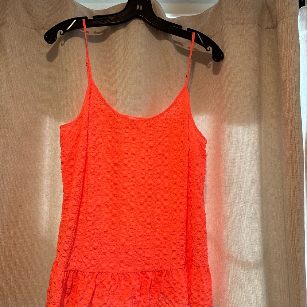 Lilly Pulitzer Vibrant Orange Pink Women's Top